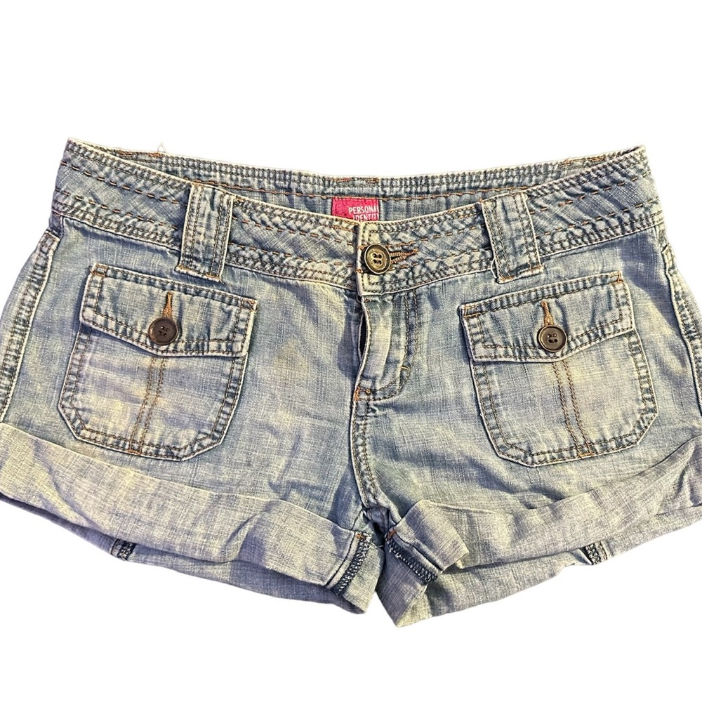 Personal Identity Light Wash Jean Shorts Juniors Size 3